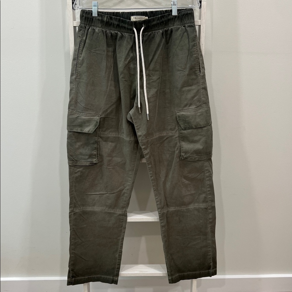 Trinity Elastic Waistband Cargo Pants
